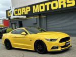 Image for 2017 Ford Mustang FM MY17 Fastback GT 5.0 V8 Yellow 6 Speed Manual Coupe