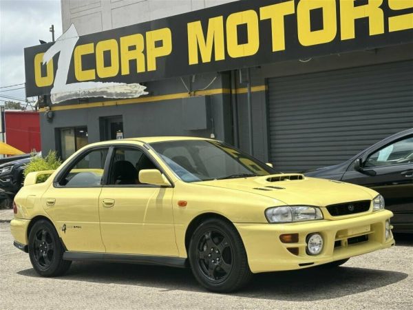 2000 Subaru Impreza MY00 WRX Ltd Ed Club Spec EVO IV Yellow 5 Speed Manual Sedan image