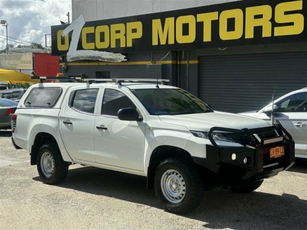 2019 Mitsubishi Triton MR MY19 GLX ADAS White 6 Speed Automatic Double Cab Pick Up image