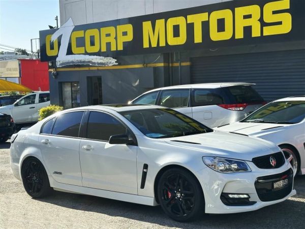 2017 Holden Commodore VF II SS-V Redline White 6 Speed Manual Sedan image