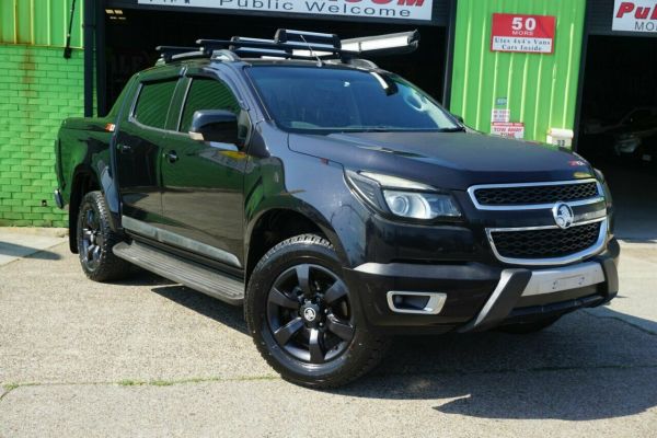 2015 Holden Colorado RG MY16 Z71 Crew Cab Black 6 Speed Sports Automatic Utility image