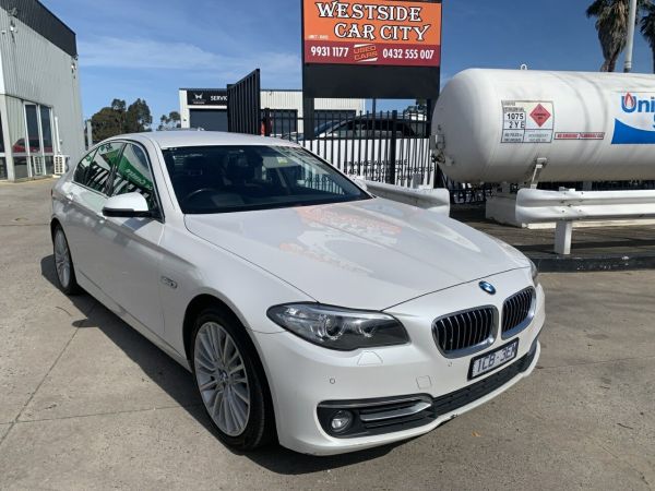 2014 BMW 520i F10 MY14 Luxury Line White 8 Speed Automatic Sedan image
