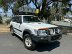 Image for 2003 Nissan Patrol GU III MY2003 ST White 5 Speed Manual Wagon