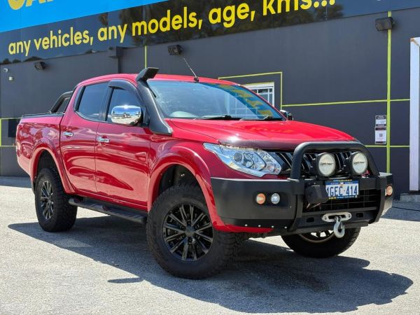 ** 2015 Mitsubishi Triton GLS ** Utility 4 Doors ** Automatic 5sp ** 4x4 ** 2.4L Turbo Diesel ** 2 Inch Suspension Lift ** Apple CarPlay ** image