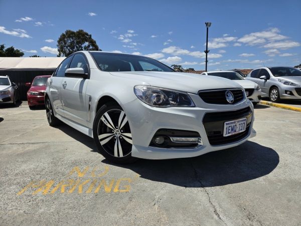 2014 Holden Commodore VF MY14 SV6 Storm White 6 Speed Sports Automatic Sedan image