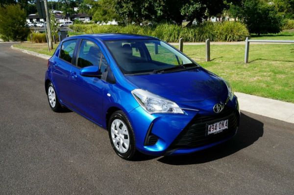 2017 Toyota Yaris NCP130R MY17 Ascent Blue 4 Speed Automatic Hatchback image