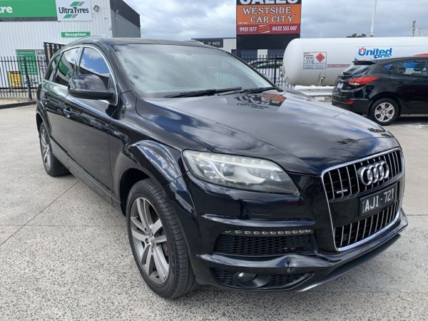 2011 Audi Q7 MY11 3.0 TFSI Quattro Black 8 Speed Automatic Tiptronic Wagon image