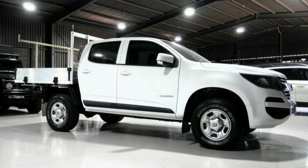 2019 Holden Colorado RG MY19 LS Crew Cab 4x2 White 6 Speed Sports Automatic Cab Chassis image