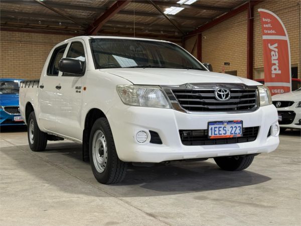 2013 TOYOTA HILUX DUAL CAB P/UP GGN15R MY12 SR image