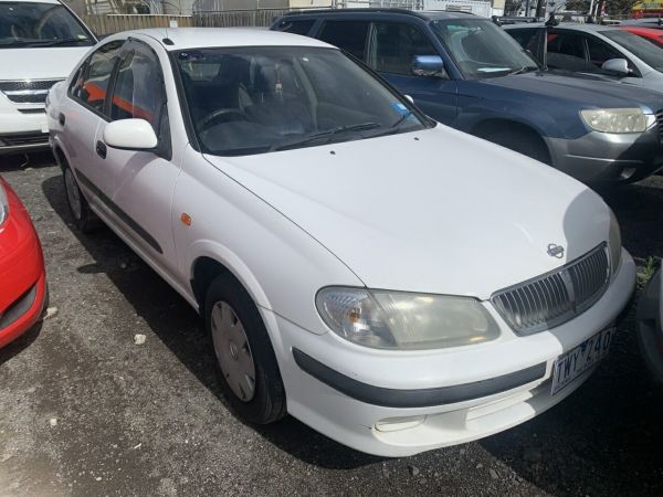 2000 Nissan Pulsar N16 ST White 4 Speed Automatic Sedan image