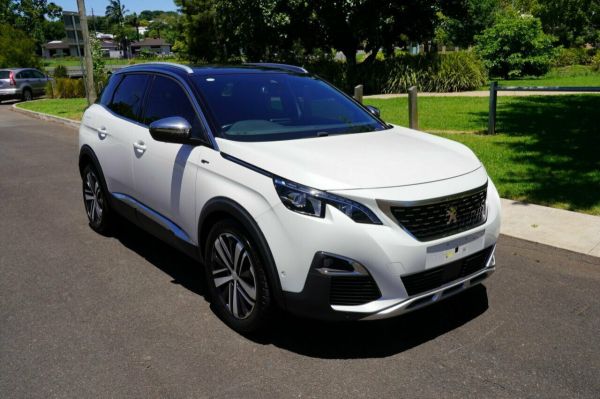 2018 Peugeot 3008 P84 MY18 GT White 6 Speed Automatic Wagon image