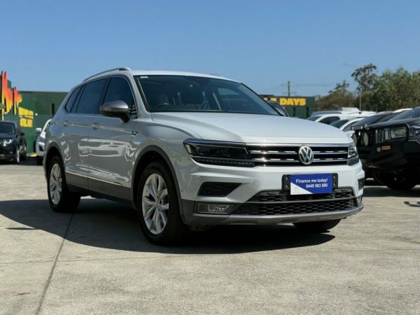 2018 Volkswagen Tiguan 5N MY19 132TSI Comfortline DSG 4MOTION Allspace White 7 Speed image