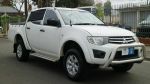Image for 2014 Mitsubishi Triton MN MY14 Update GLX White 4 Speed Automatic Double Cab Utility