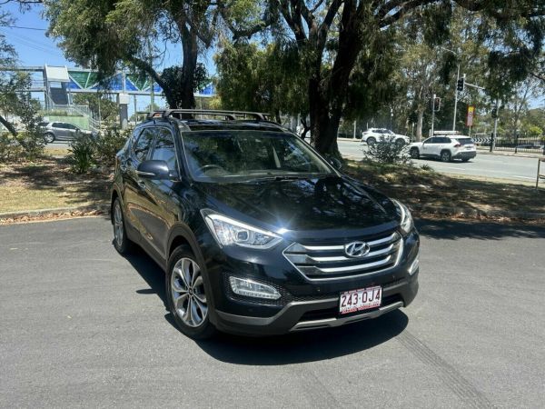 2015 Hyundai Santa Fe DM2 MY15 Highlander Black 6 Speed Sports Automatic Wagon image