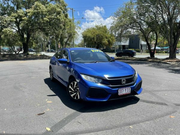 2018 Honda Civic 10th Gen MY18 VTi Blue 1 Speed Constant Variable Hatchback image