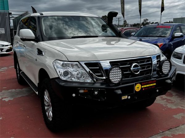 2017 NISSAN PATROL 4D WAGON Y62 SERIES 3 UPDATE Ti-L (4x4) image