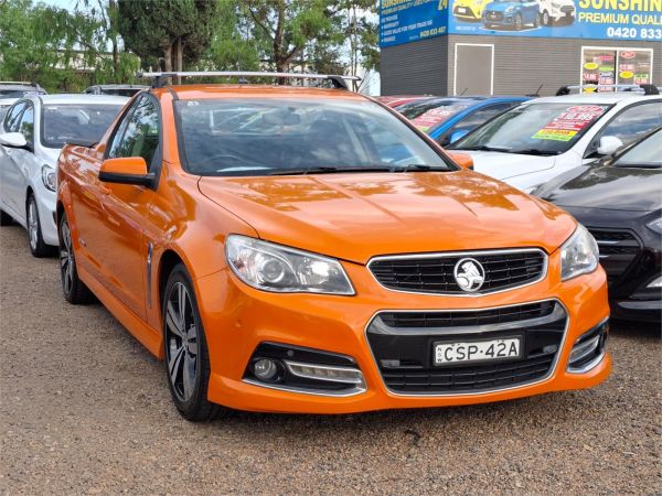 2014 Holden Ute Utility VF MY14 SV6 Storm image