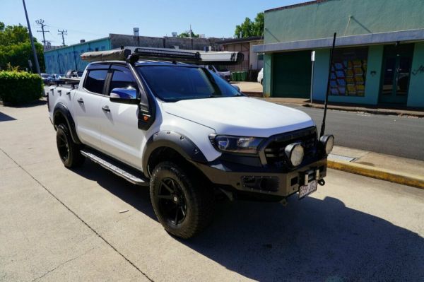 2017 Ford Ranger PX MkII MY17 XL 3.2 (4x4) White 6 Speed Automatic Crew Cab Chassis image