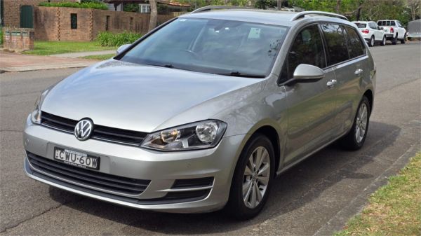 2014 VOLKSWAGEN GOLF 4D WAGON AU MY15 90 TSI COMFORTLINE image