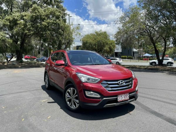 2014 Hyundai Santa Fe DM MY14 Highlander Red 6 Speed Sports Automatic Wagon image