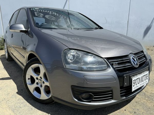 2007 Volkswagen Golf 1K MY08 Upgrade GT Sport TDI Grey 6 Speed Direct Shift Hatchback image