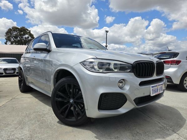 2015 BMW X5 F15 xDrive25d Silver 8 Speed Automatic Wagon image