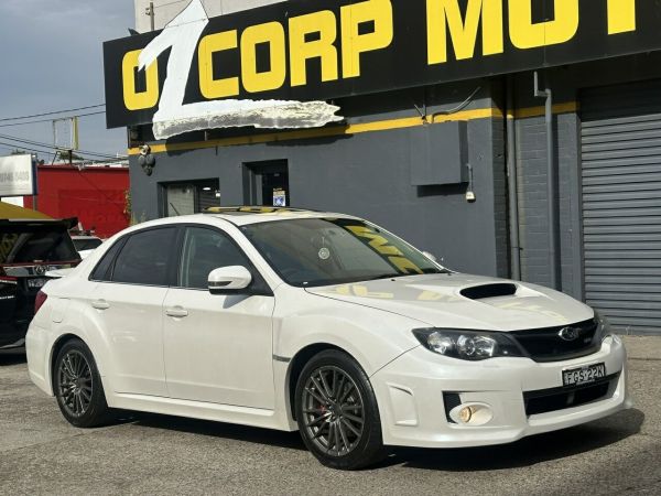 2012 Subaru Impreza G3 MY13 WRX AWD White 5 Speed Manual Sedan image