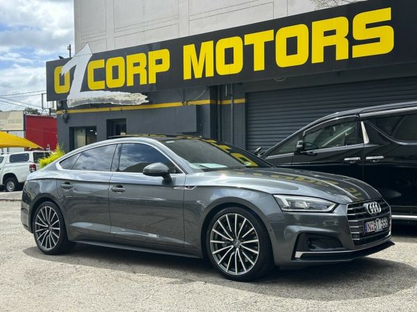 2018 Audi A5 F5 MY18 Sport Sportback S Tronic Quattro Grey 7 Speed Sports Automatic Dual Clutch image