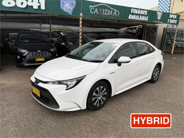 2021 TOYOTA COROLLA 4D SEDAN ZWE211R ASCENT SPORT HYBRID image
