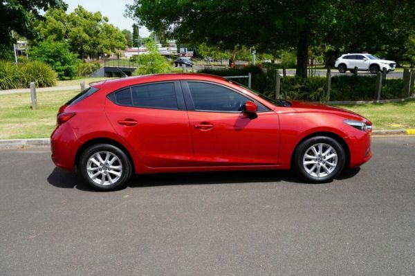 2016 Mazda 3 BM MY15 Neo Maroon 6 Speed Automatic Hatchback image