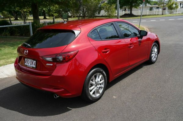 2016 Mazda 3 BM MY15 Neo Maroon 6 Speed Automatic Hatchback image