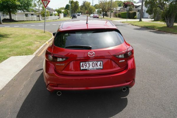 2016 Mazda 3 BM MY15 Neo Maroon 6 Speed Automatic Hatchback image