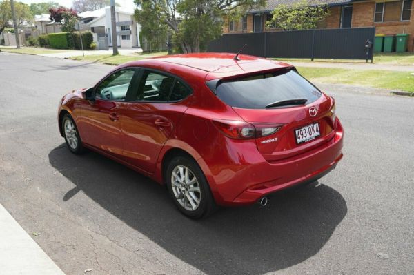 2016 Mazda 3 BM MY15 Neo Maroon 6 Speed Automatic Hatchback image