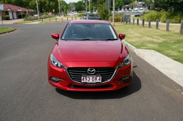 2016 Mazda 3 BM MY15 Neo Maroon 6 Speed Automatic Hatchback image