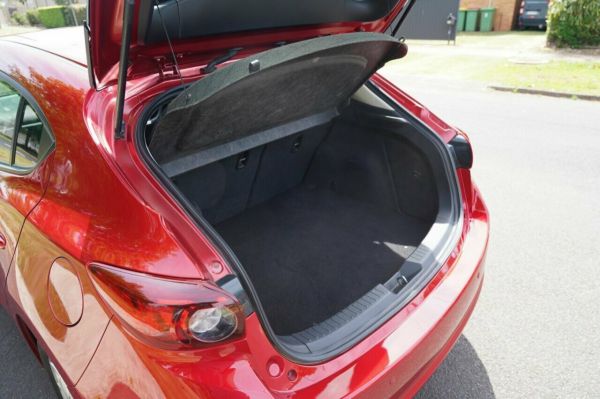2016 Mazda 3 BM MY15 Neo Maroon 6 Speed Automatic Hatchback image