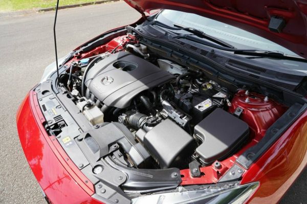 2016 Mazda 3 BM MY15 Neo Maroon 6 Speed Automatic Hatchback image