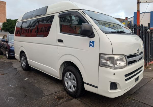 2012 TOYOTA HIACE Welcab NDIS Wheelchair Access image