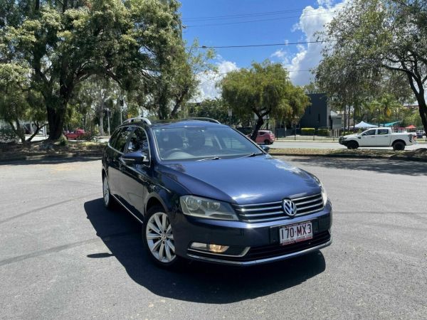 2011 Volkswagen Passat Type 3C MY11 118TSI DSG Blue 7 Speed Sports Automatic Dual Clutch Wagon image