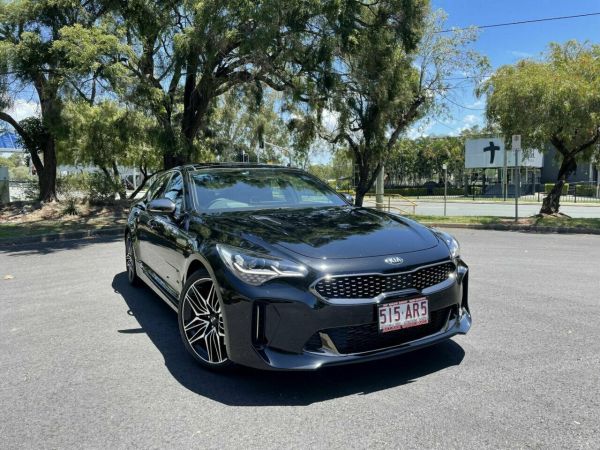 2020 Kia Stinger CK MY21 GT Fastback Black 8 Speed Sports Automatic Sedan image