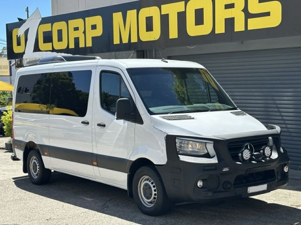 2020 Mercedes-Benz Sprinter VS30 419CDI Low Roof MWB 7G-Tronic + RWD White 7 Speed Sports Automatic image