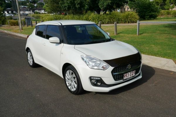 2020 Suzuki Swift GL Navi (Qld) White Continuous Variable Hatchback image