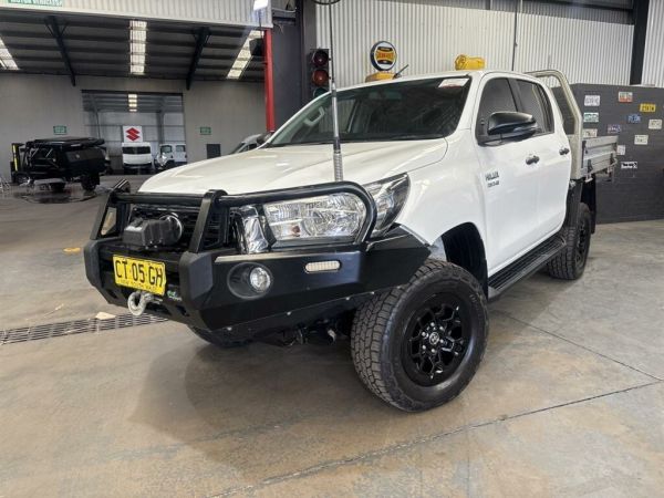 2019 Toyota Hilux GUN126R MY19 SR (4x4) White 6 Speed Automatic Double Cab Chassis image