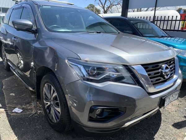 2018 Nissan Pathfinder R52 MY17 Series 2 ST-L (4x4) Grey Continuous Variable Wagon image