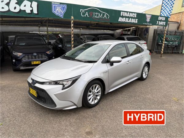 2021 TOYOTA COROLLA 4D SEDAN ZWE211R ASCENT SPORT HYBRID image