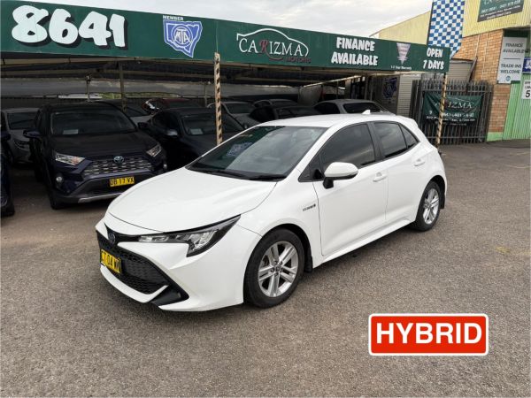 2019 TOYOTA COROLLA 5D HATCHBACK ZWE211R ASCENT SPORT HYBRID image