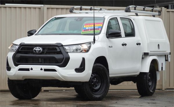 2022 TOYOTA HILUX DOUBLE C/CHAS GUN125R WORKMATE (4x4) image