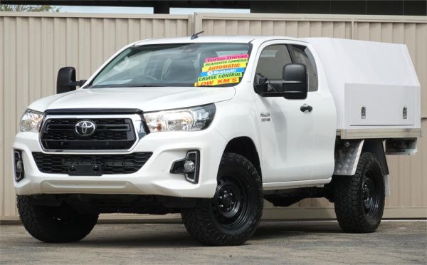 2020 TOYOTA HILUX X CAB C/CHAS GUN126R MY19 UPGRADE SR (4x4) image
