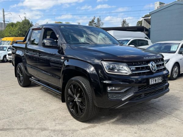 2019 Volkswagen Amarok Utility 2H MY20 TDI580 Highline Black image