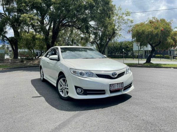 2013 Toyota Camry ASV50R Atara S White 6 Speed Sports Automatic Sedan image
