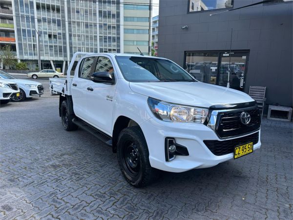 2018 TOYOTA HILUX DOUBLE C/CHAS GUN126R MY19 SR (4x4) image